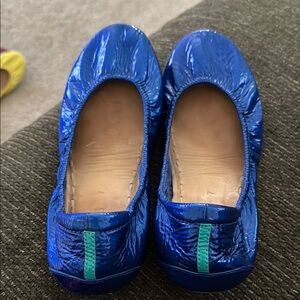 Tieks sapphire Blue Ballet Flats sz 7